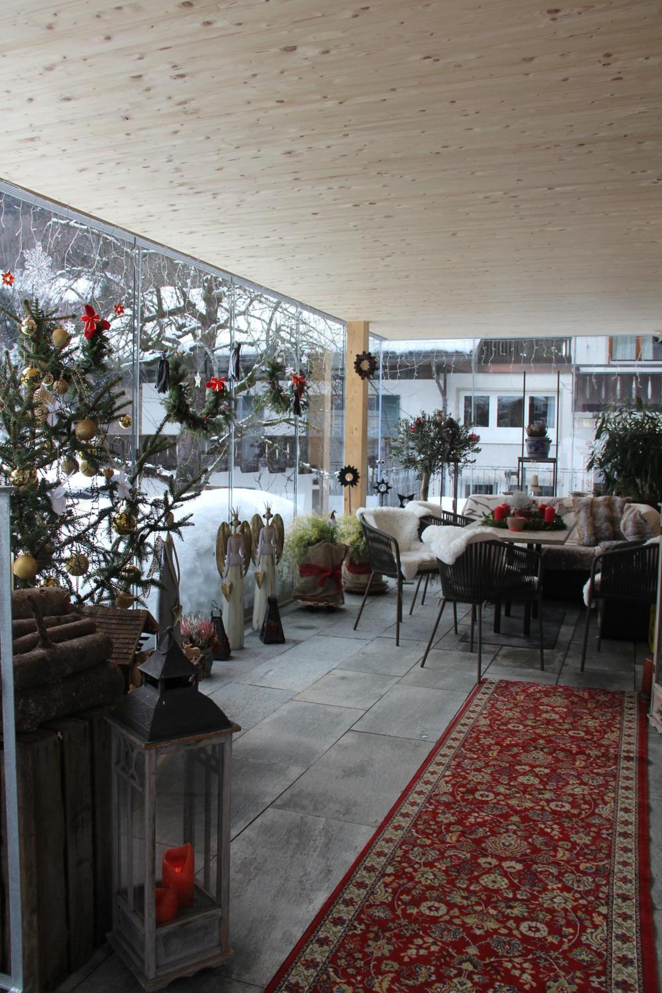 Haus Am Rain Bed & Breakfast Partenen Dış mekan fotoğraf