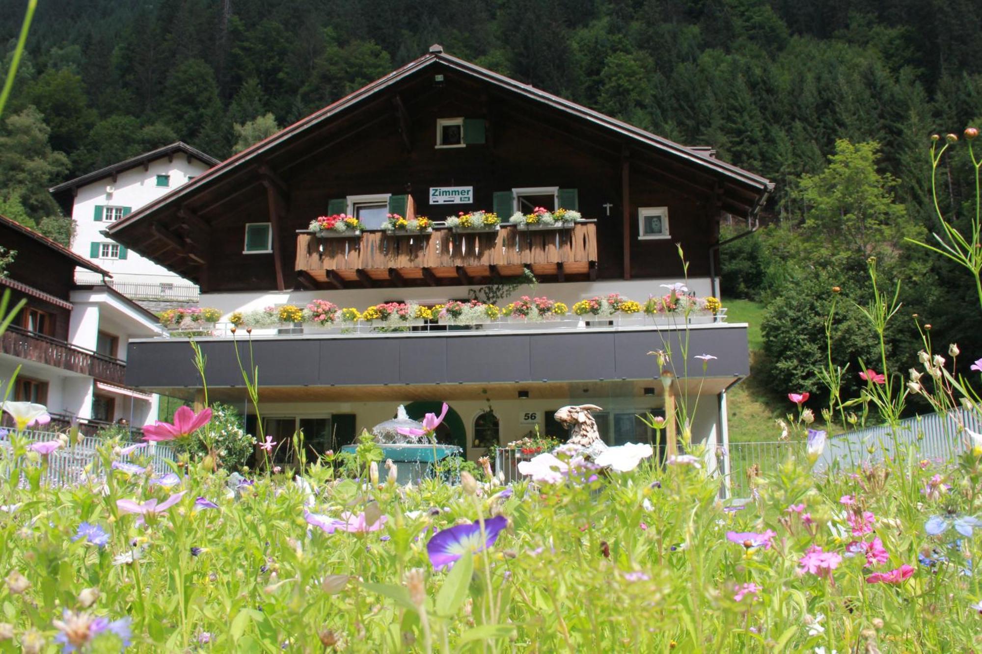 Haus Am Rain Bed & Breakfast Partenen Dış mekan fotoğraf