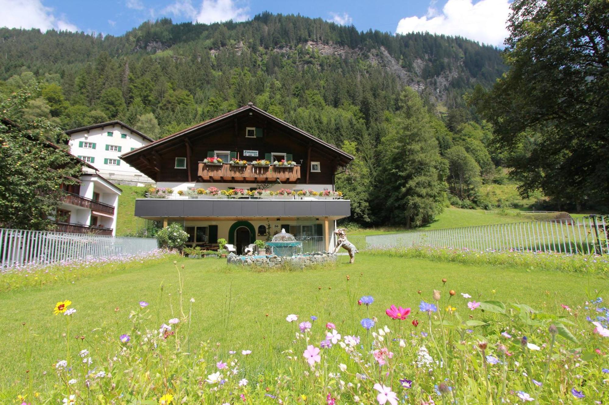 Haus Am Rain Bed & Breakfast Partenen Dış mekan fotoğraf
