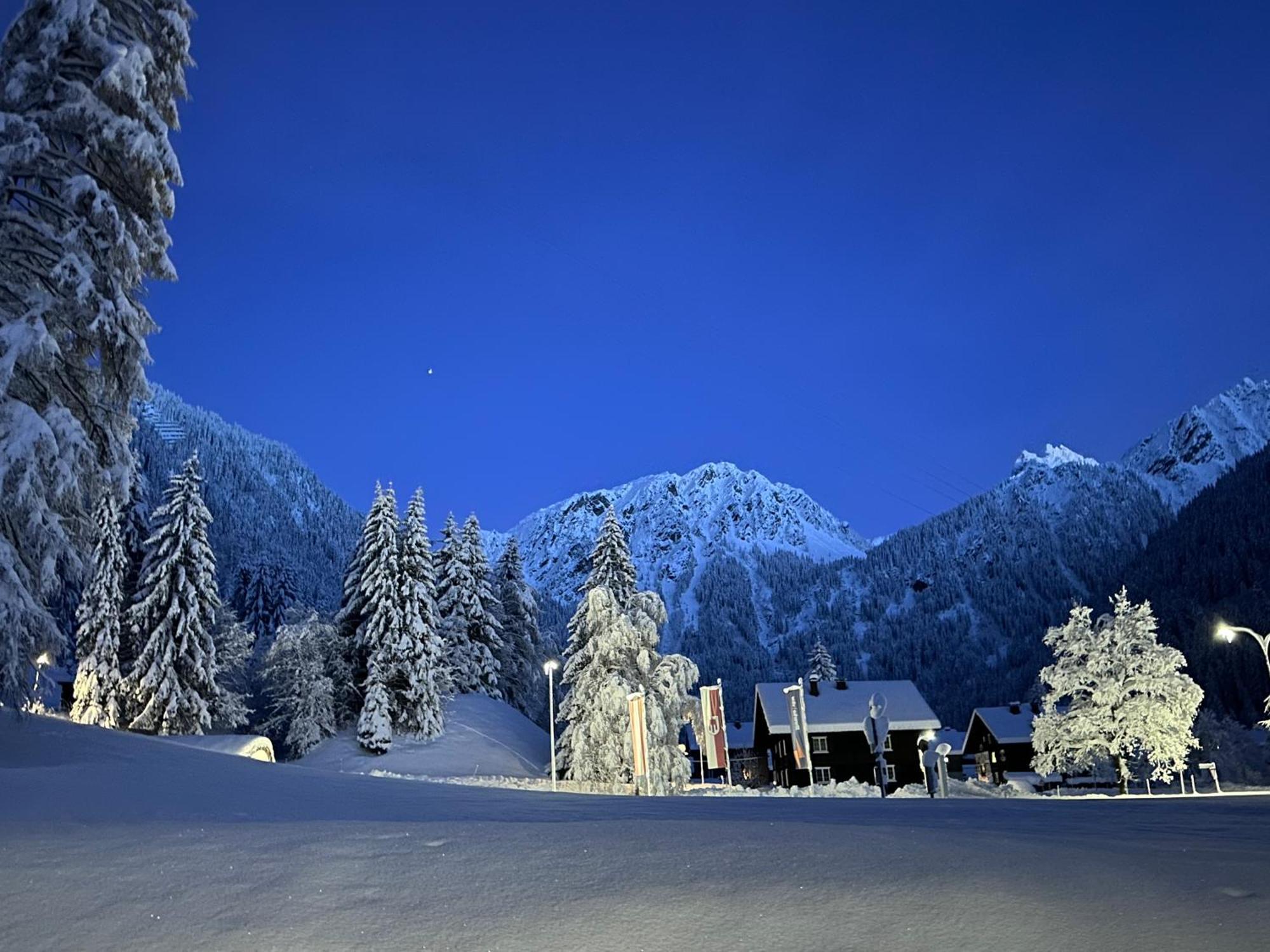 Haus Am Rain Bed & Breakfast Partenen Dış mekan fotoğraf