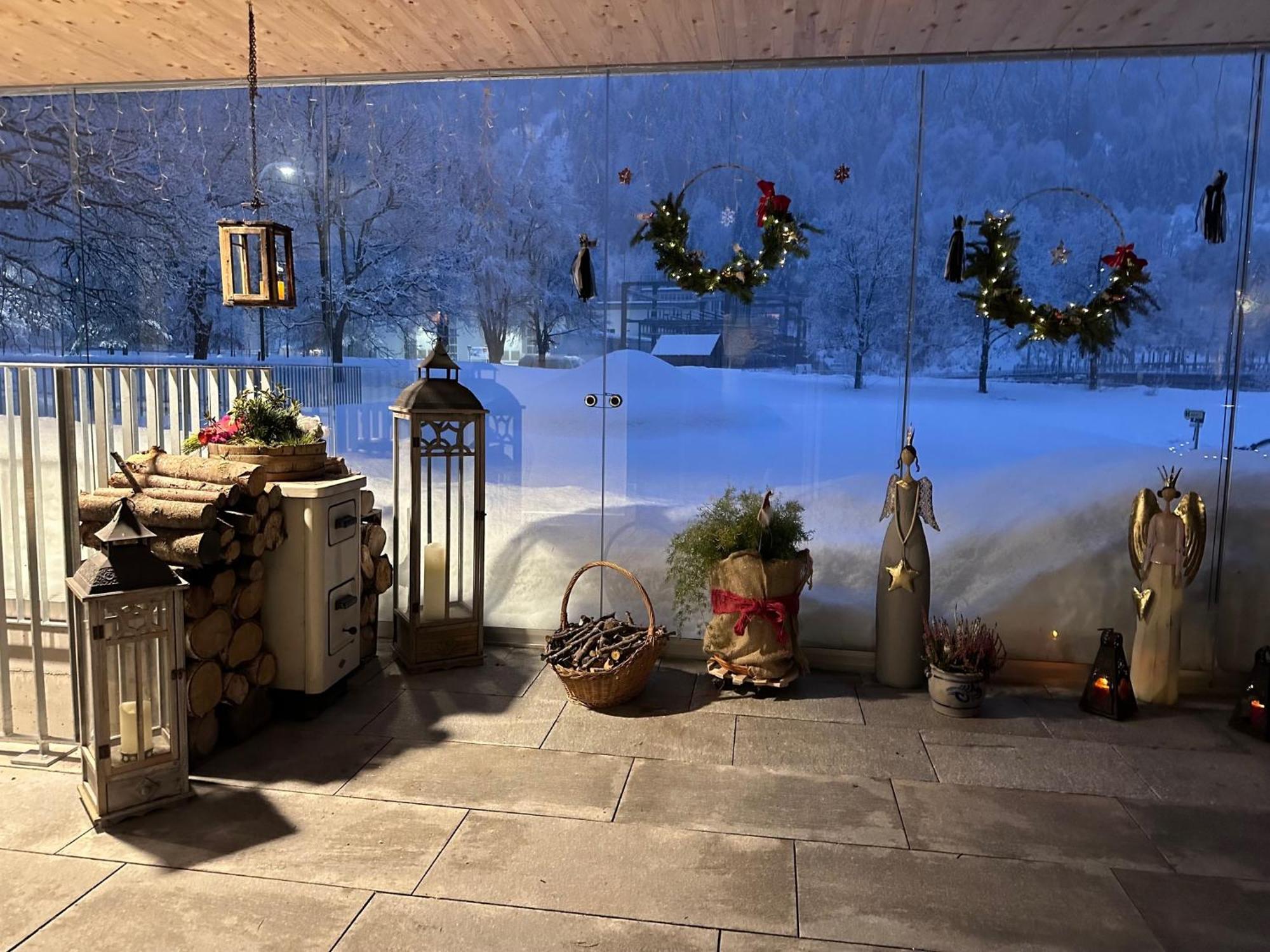 Haus Am Rain Bed & Breakfast Partenen Dış mekan fotoğraf