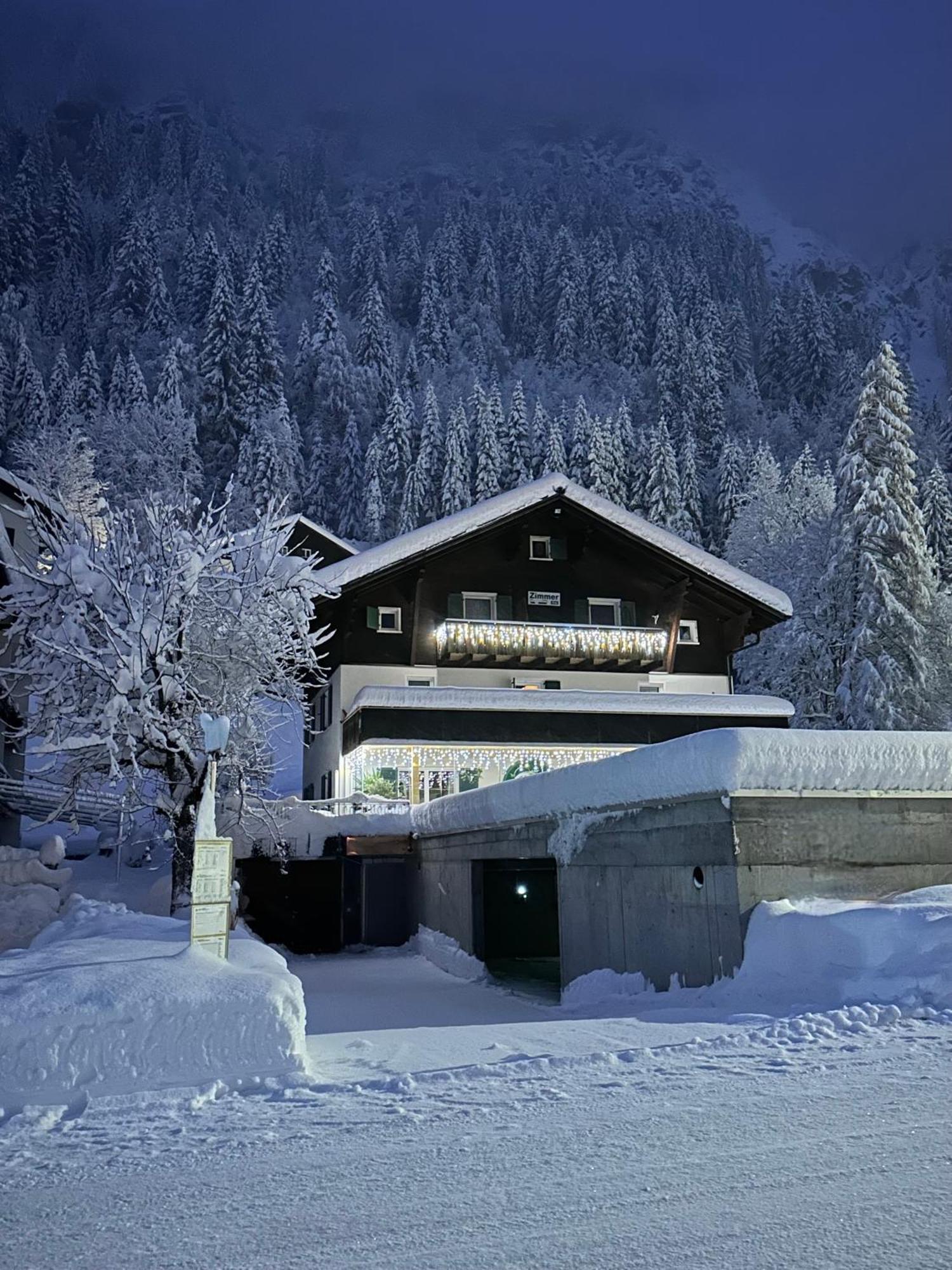Haus Am Rain Bed & Breakfast Partenen Dış mekan fotoğraf